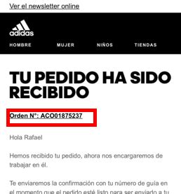 cómo devolver adidas